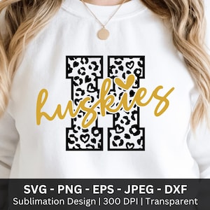 Huskies Leopard Png, Huskies Pride Png, Huskies jubeln Mama, Huskies Liebe Png, Schulgeist Schnittdatei, Huskies Spieltag Shirt, Huskies geschnitten Datei