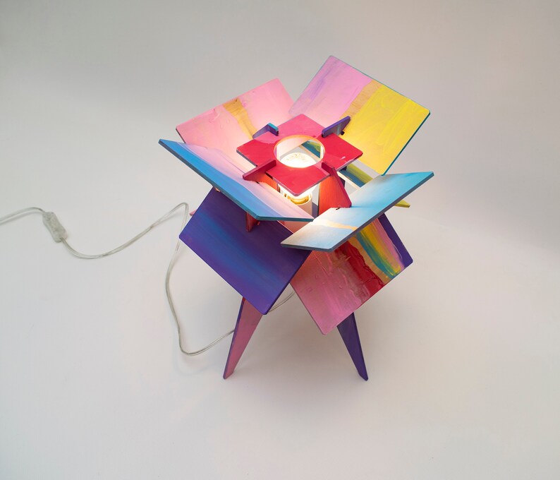 Make Your Own table Lamp DIY Kit Gift Creative gift lamp Your Etsy