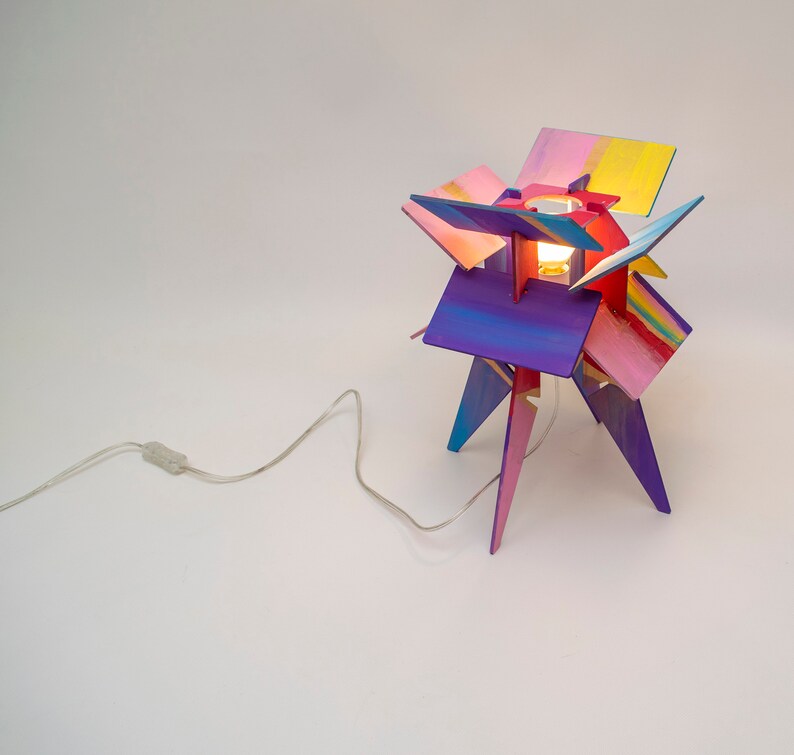 Make Your Own table Lamp DIY Kit Gift Creative gift lamp Your Etsy