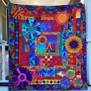 Quilt pattern Pandora Dresden The Shire, 63&quot; x 71&quot;, edited by Rae Brietzke
