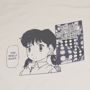 alien 9 manga tee ver 1