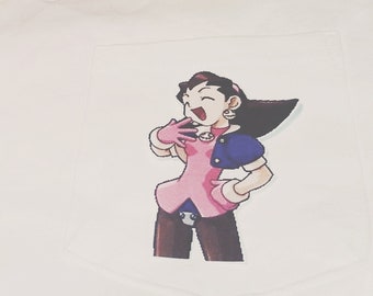 laughing tron bonne pocket tee