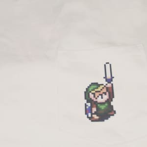 zelda link to the past pocket tee