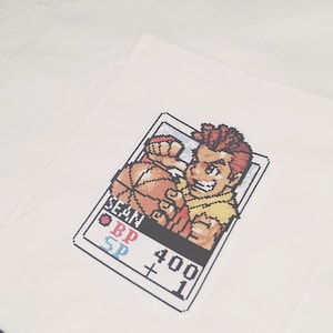 street fighter 3 sean pocket tee