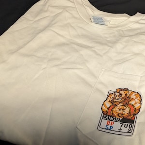 Zangief pocket tee