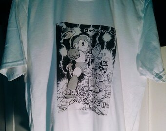 megaman manga tshirt