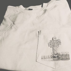 ginko mushishi pocket tee
