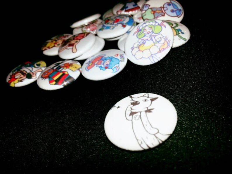 20 one-inch Pop N Music button pins