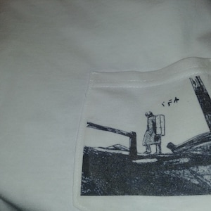 mushishi manga ginko pocket tee