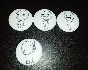 10 Rhythm Heaven one-inch buttonpins