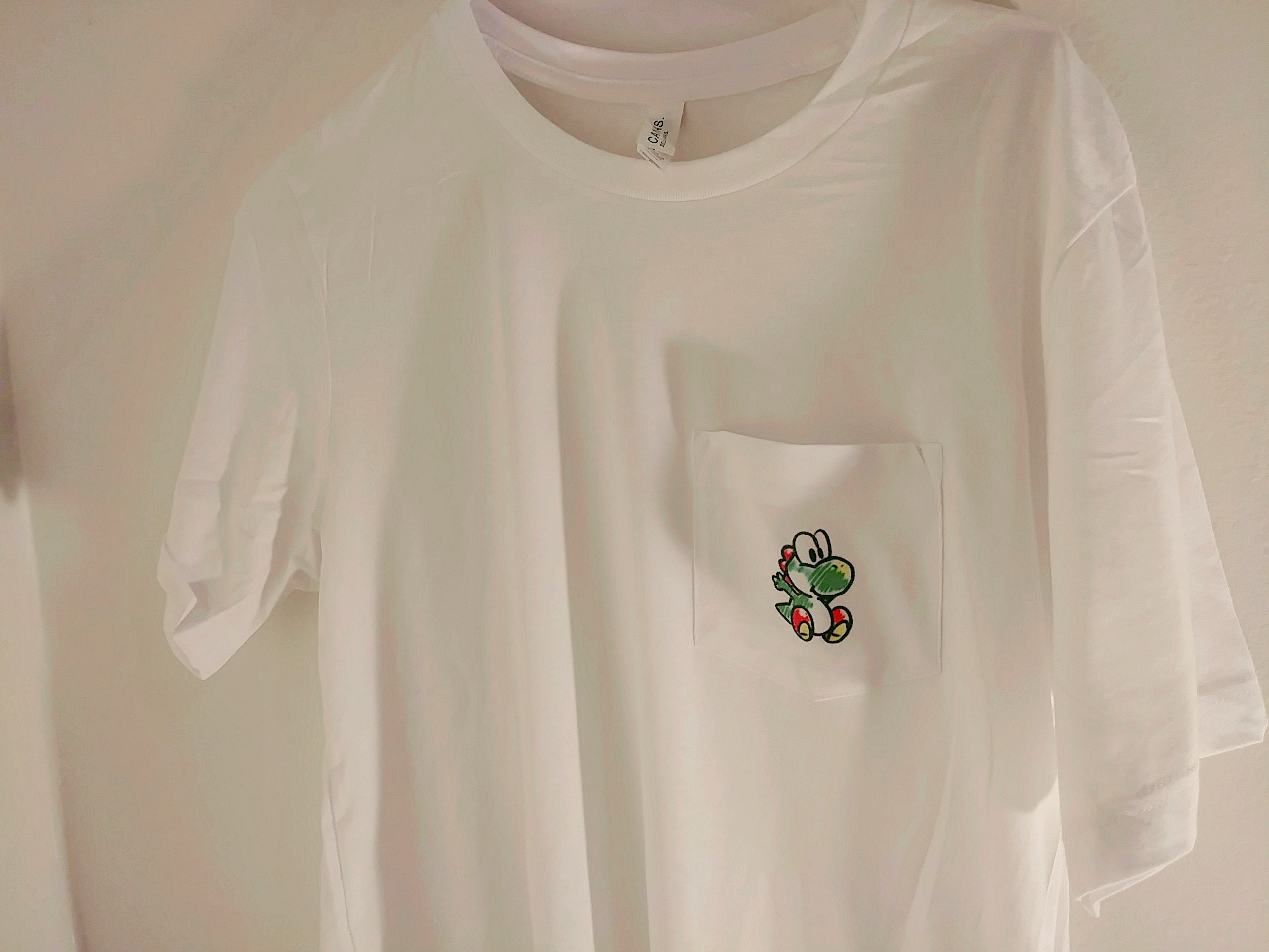 ★WAIKEI★ Jumping Pochaco short sleeve t-shirt white YKBE05 Sanrio Kawaii Pochacco T Shirt Cartoon Cute Print Short