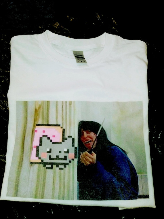 shining cat t shirt