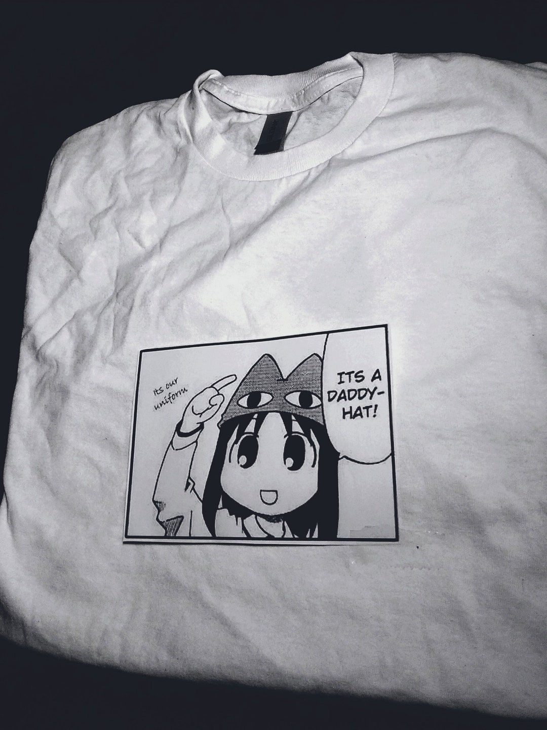 Azumanga Daioh OSAKA WEARS HAT Tee - Etsy