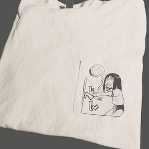 azumanga daioh osaka volleyball fail pocket tee