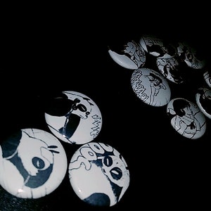 11 one-inch Ranma 1/2 button pins