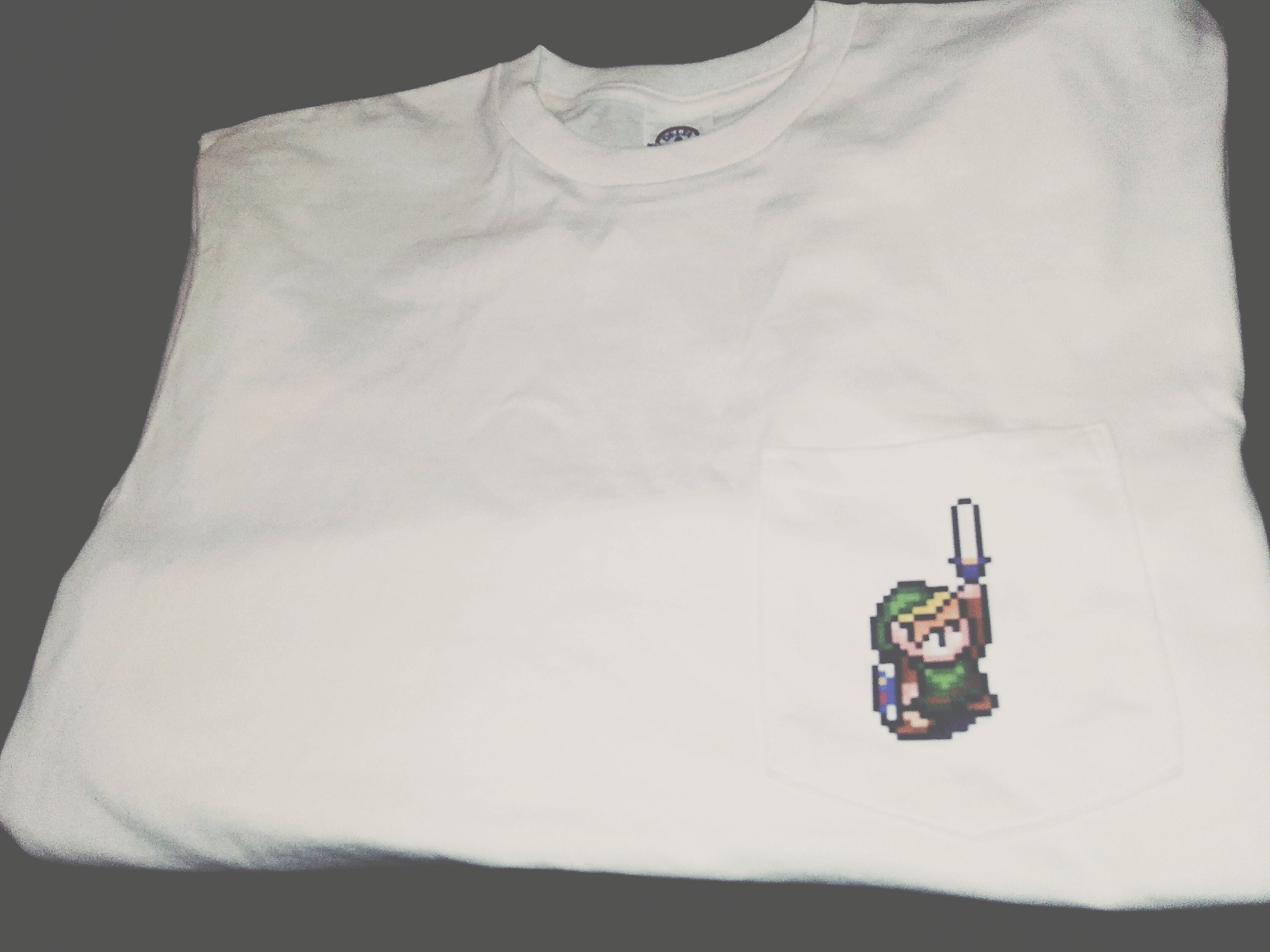 zelda link to the past pocket tee