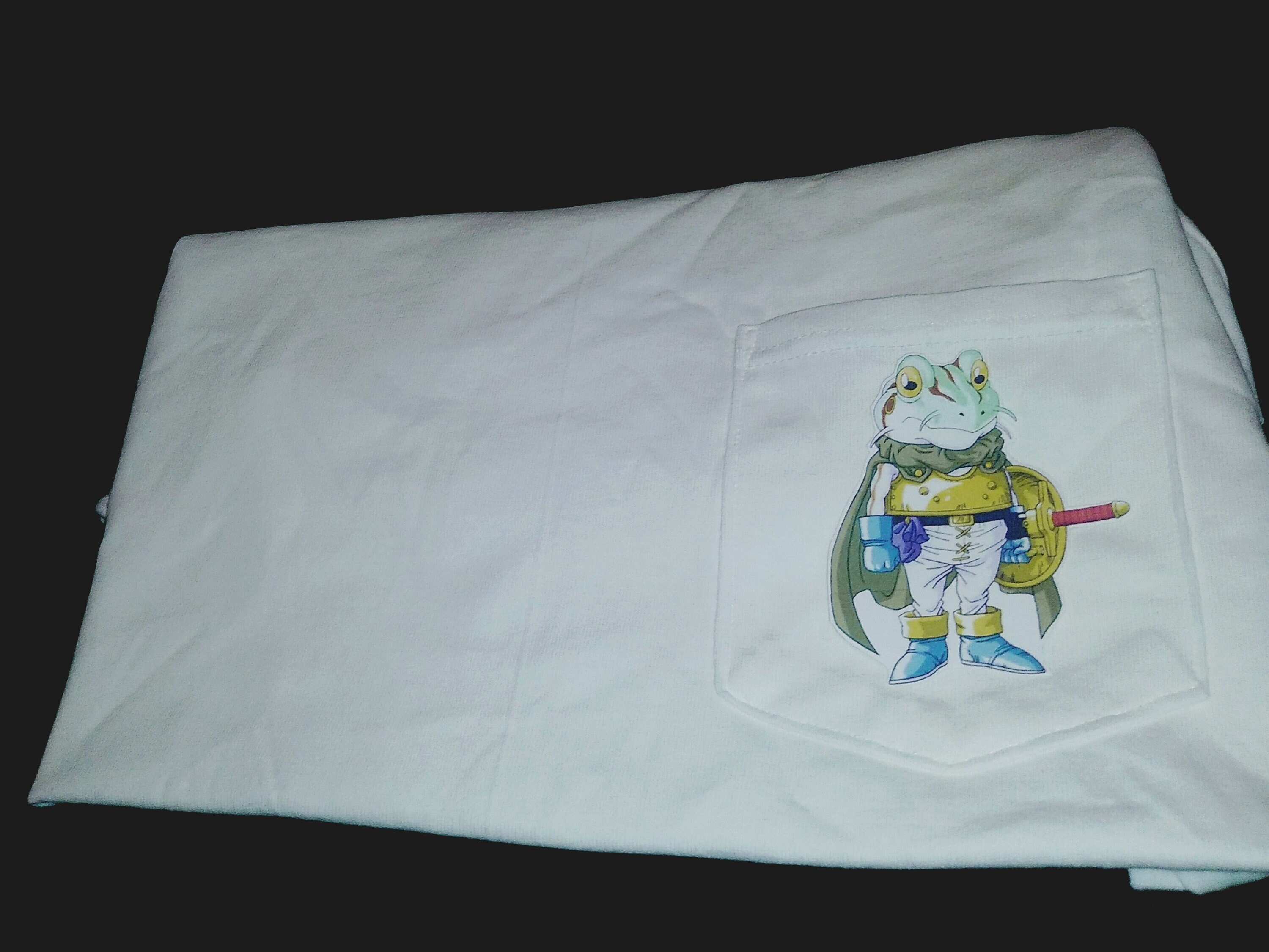 chrono trigger frog pocket tee