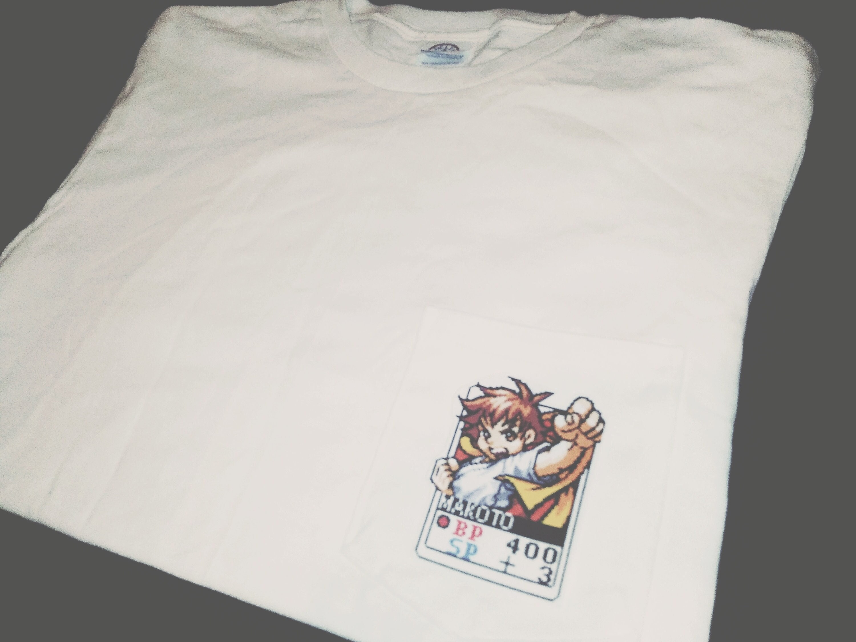 Street Fighter 3 Makoto Pocket Tee - Etsy