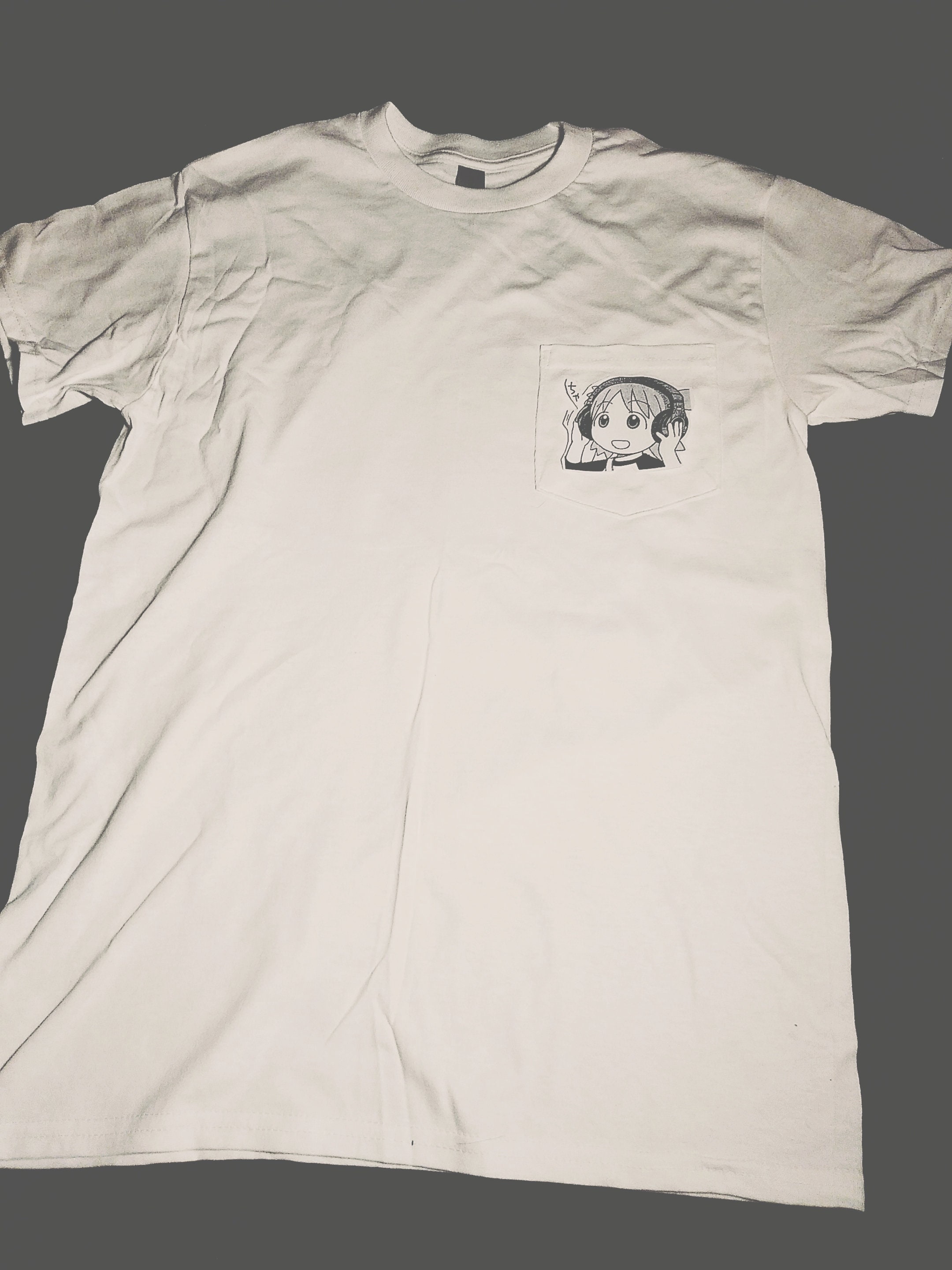 Yotsuba Disocvers Music Pocket Tee - Etsy