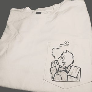 ginko mushishi pocket tee