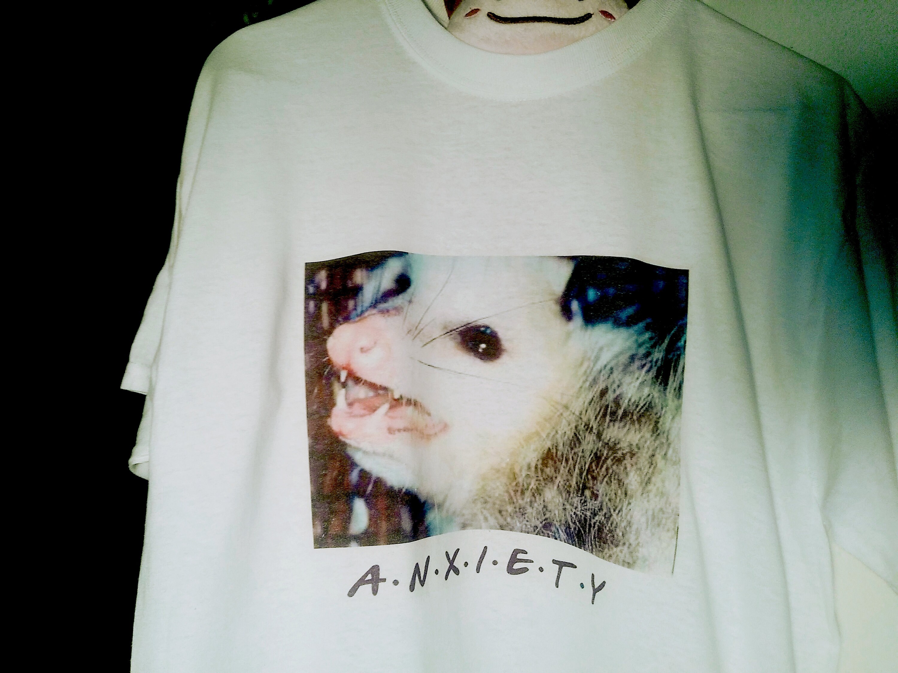 Opossum anxiety shirt Etsy