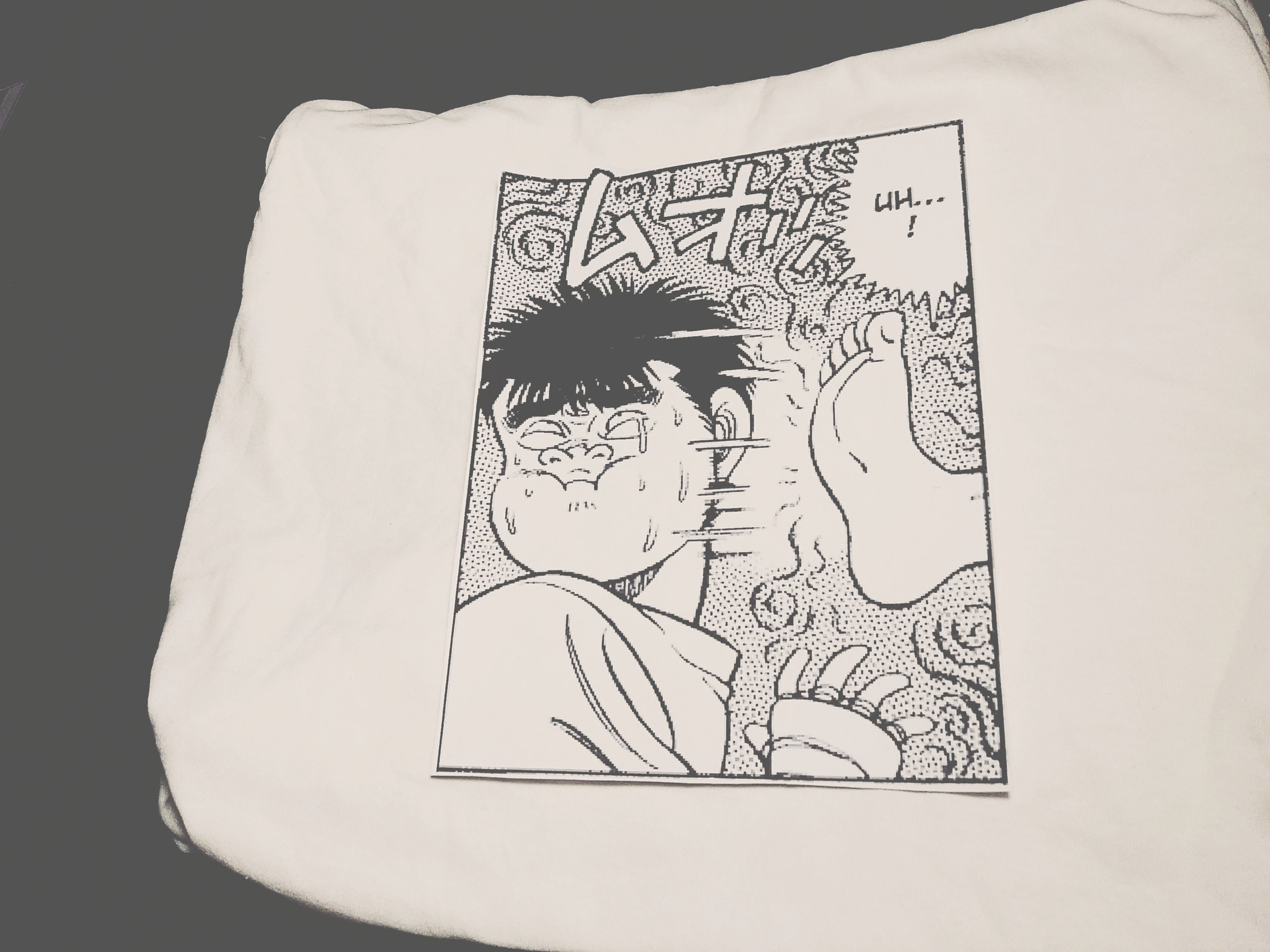 Anime japonês masculino Hajime No Ippo Fanart Impresso T-shirt, Harajuku  T-shirt para mulheres, verão - AliExpress