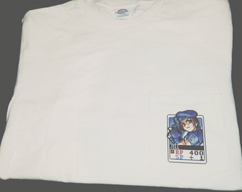 jill valentine pocket tee