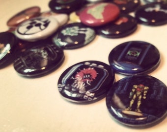 20 inch Super Metroid button pins