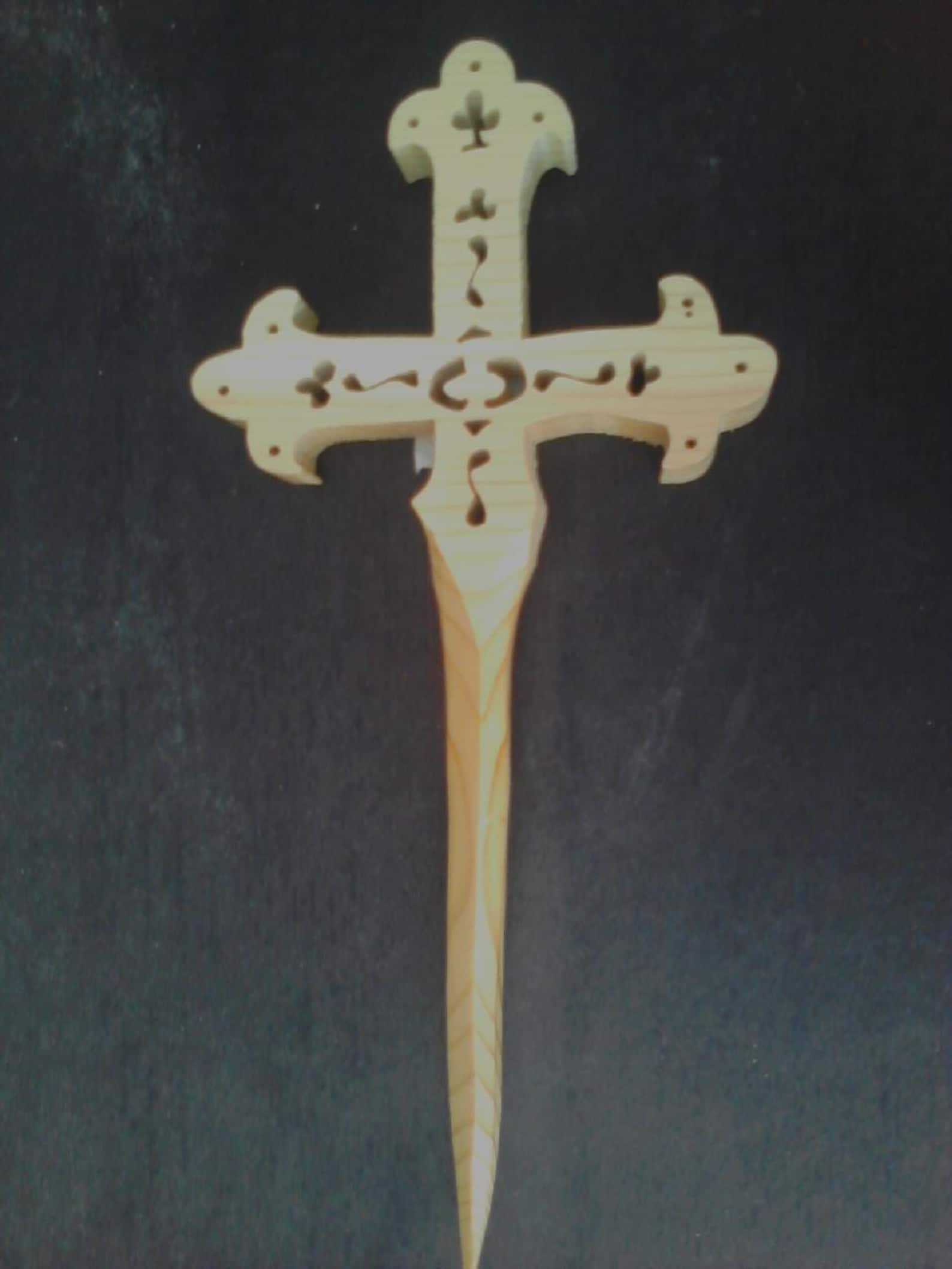 Cross Letter Opener Etsy