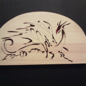 Land Dragon, wall hanging, great lizard, reptile