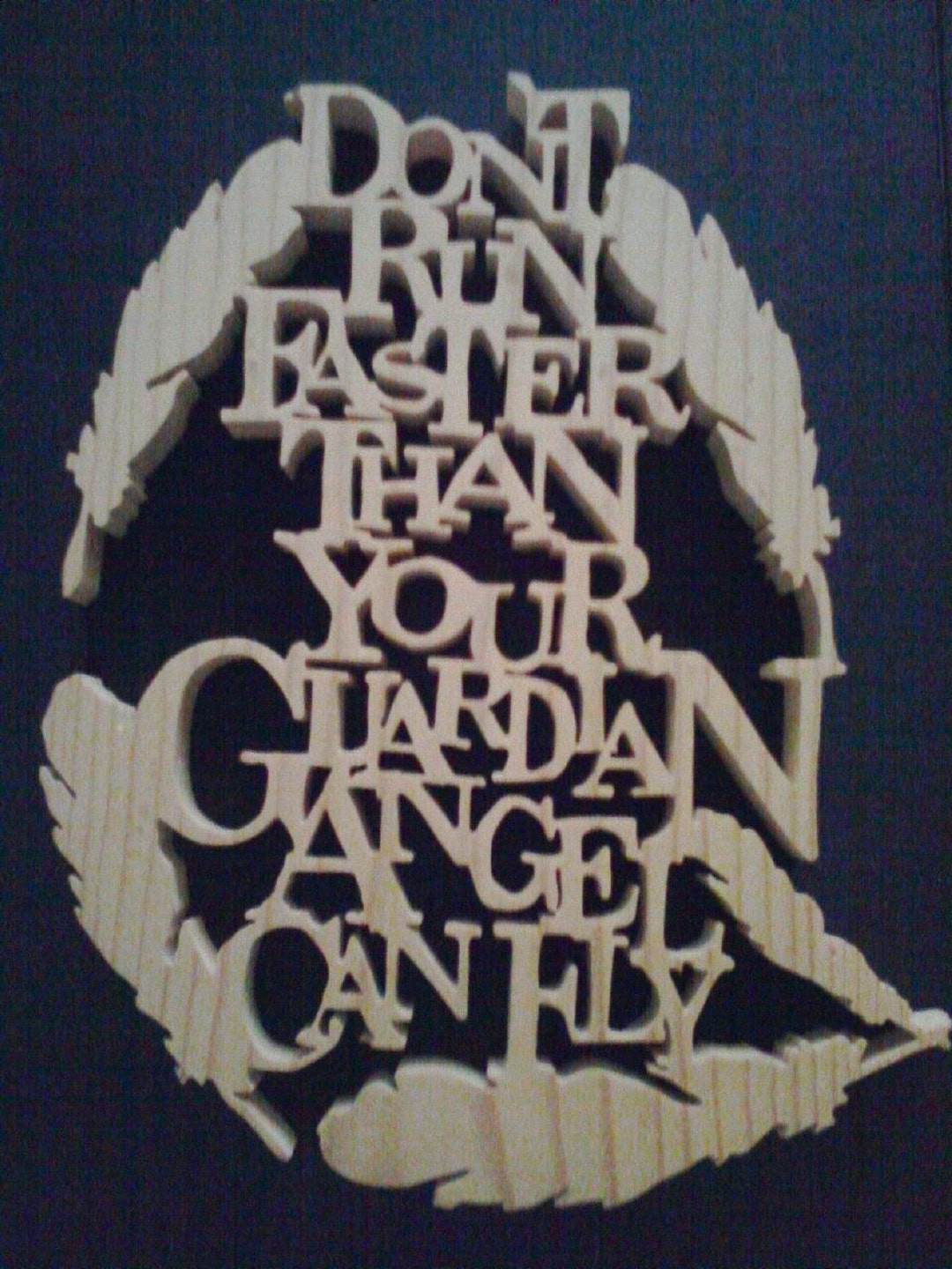 Don't Run Faster, Sign, Religious, Spiritual, Wall Hanging, Saying ...