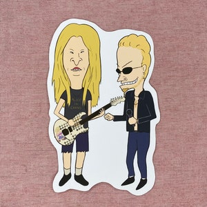 Alice in Chains Beavis & Butt-head Waterproof Vinyl Sticker Alice in Chains Beavis & Butt-head Waterproof Vinyl Sticker