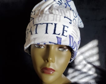 Cancer "Positive Words" Fleece Sack Hat