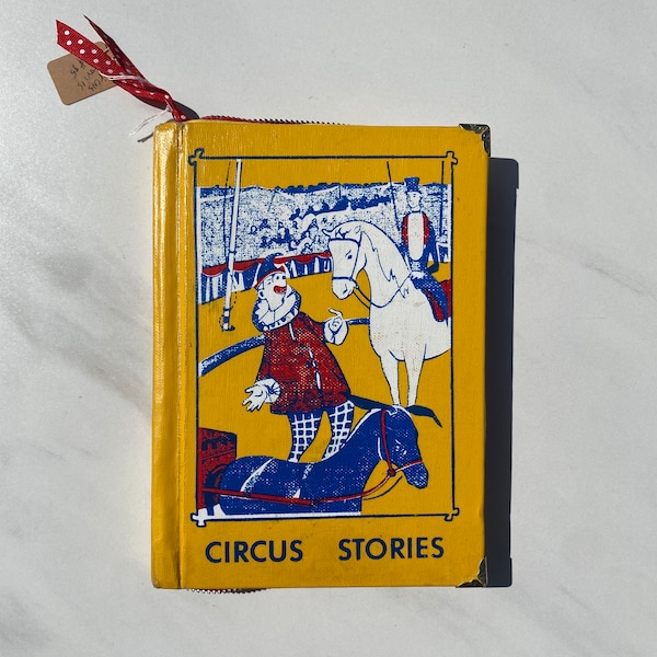 Vintage Book Clutch - “Circus Stories”