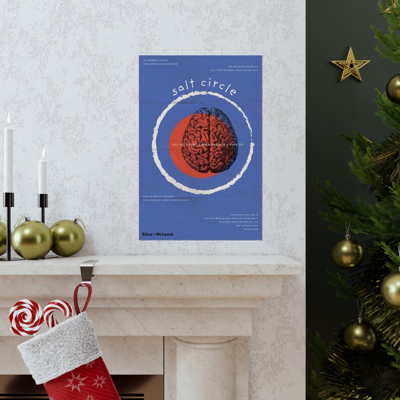 Eliza Mclamb salt Circle Poster - Etsy