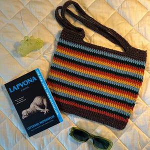 crochet shoulder bag