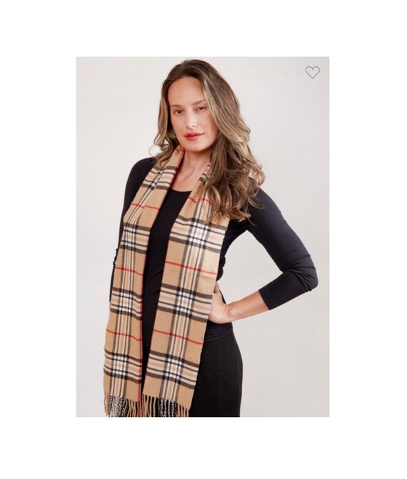 etsy burberry scarf