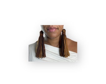 Chandelier Earrings- Mocha