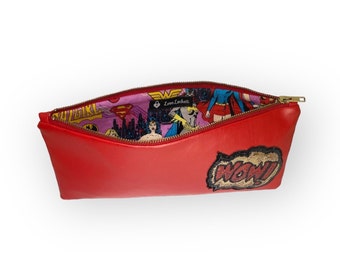 Zippered Clutch Purse - Pow