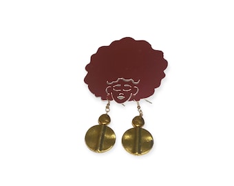 Boho Beaded Earrings - Gold