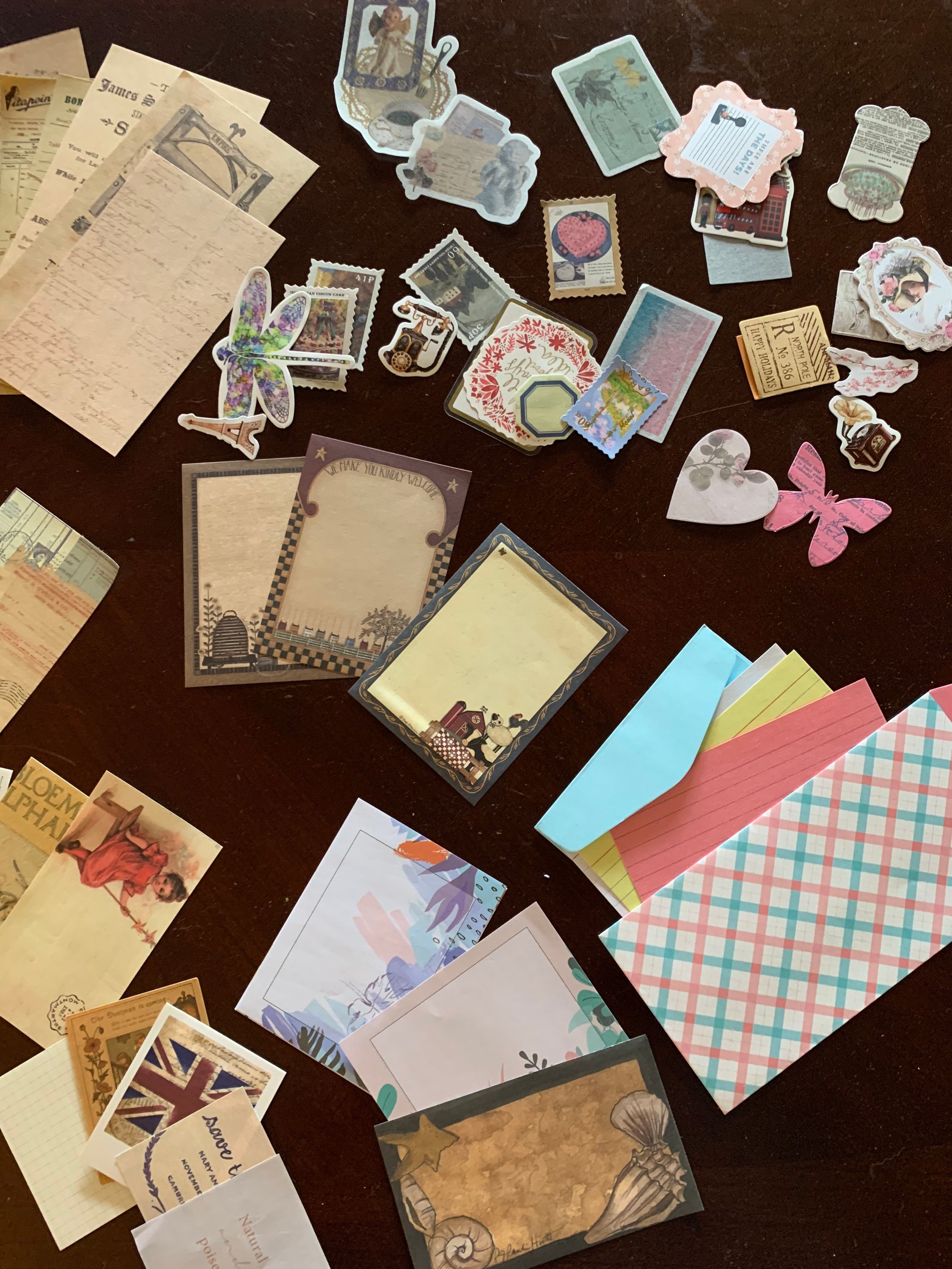 Huge Vintage Junk Journal Ephemera Kit - Etsy