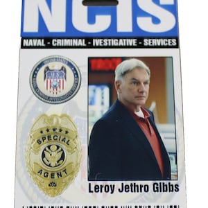 NCIS Gibbs Prop ID Badge