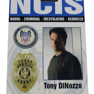 NCIS DINozzo Prop ID Badge