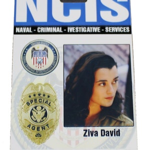 NCIS Ziva Prop ID Badge