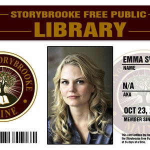 Once Upon A Time TV Show Prop Badges - Real Badges Complete with Clip