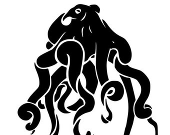 Octopus Decal | Vinyl | Diecut | Decal | Car | Window Decal |  Laptop Sticker