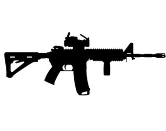 F*CK GUN CONTROL Decal Sticker Pro Gun Rights 2nd Amendment NRA Handgun AR15