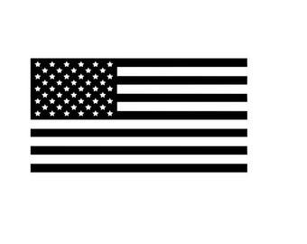 American Flag Decal | USA | Vinyl | Diecut | Decal | Car | Window Decal |  Laptop Sticker