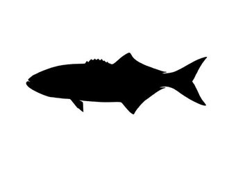 Bluefish Decal | Snapper | Fishing | Vinyl | Diecut | Decal | Car | Window Decal |  Laptop Sticker