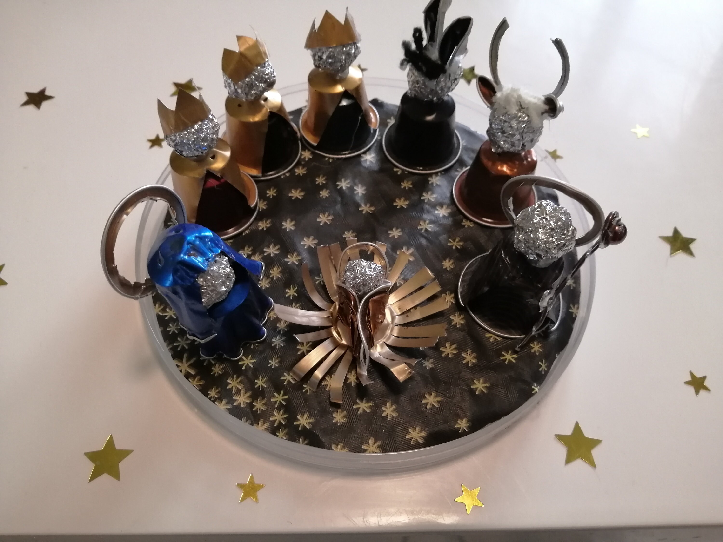 Mini Crèche de Noël en Capsule Nespresseo